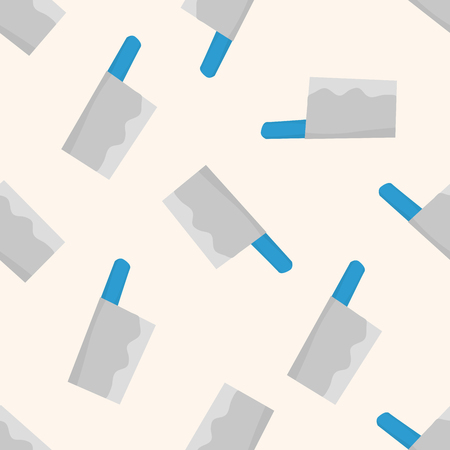 work tool knife , cartoon seamless pattern backgroundのイラスト素材