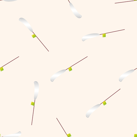 Pet cat toy 10 , cartoon seamless pattern backgroundのイラスト素材