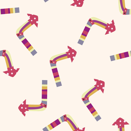 arrow , cartoon seamless pattern backgroundのイラスト素材