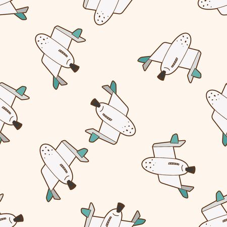 spaceship , cartoon seamless pattern backgroundの写真素材