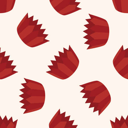 kitchenware baking mold , cartoon seamless pattern backgroundの写真素材