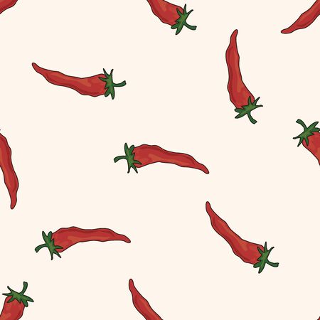 vegetables and fruits , cartoon seamless pattern backgroundの写真素材