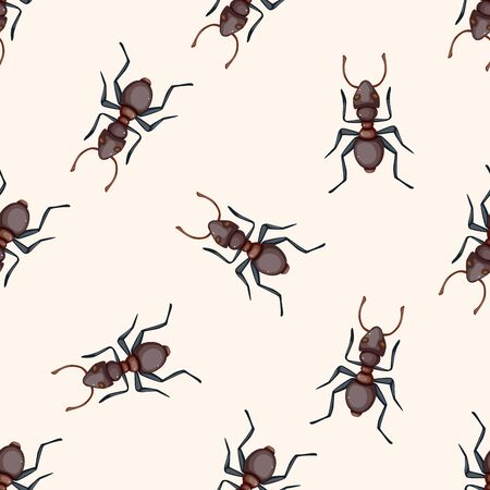 bug cartoon , cartoon seamless pattern backgroundの写真素材