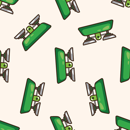 Laboratory balance , cartoon seamless pattern backgroundの写真素材