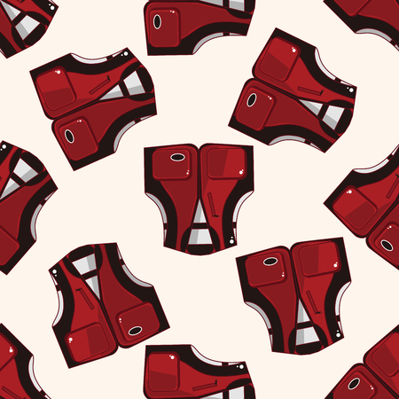 Fishing clothes , cartoon sticker iconのイラスト素材