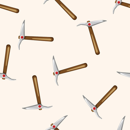 climbing equipment , cartoon sticker iconのイラスト素材