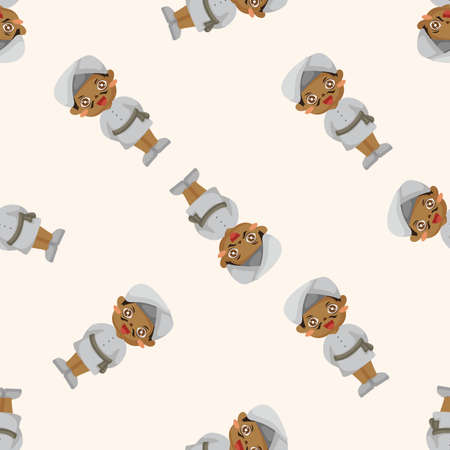 people character , cartoon sticker iconのイラスト素材