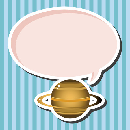 Space planet theme elements vector,epsのイラスト素材