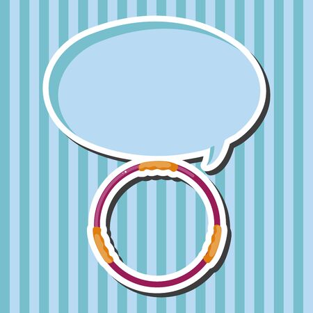 Sports Equipment theme elementsのイラスト素材