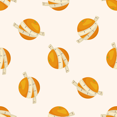 vegetables and fruits ,seamless patternのイラスト素材