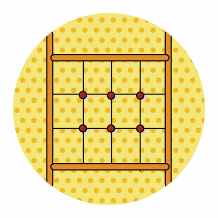 Amusement park facilities theme elementsのイラスト素材