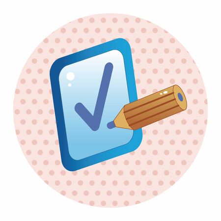 Computer-related desktop icon theme elementsのイラスト素材