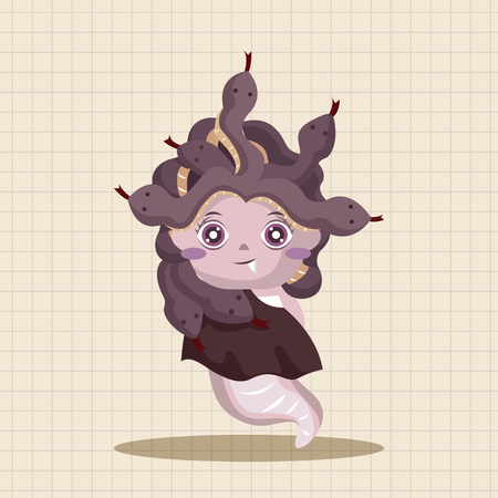 Greek deity theme elementsのイラスト素材