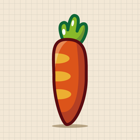 vegetables and fruits theme elementsのイラスト素材