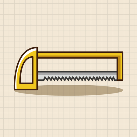 gardening sickle theme elementsのイラスト素材