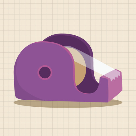 Adhesive tape theme elementsのイラスト素材