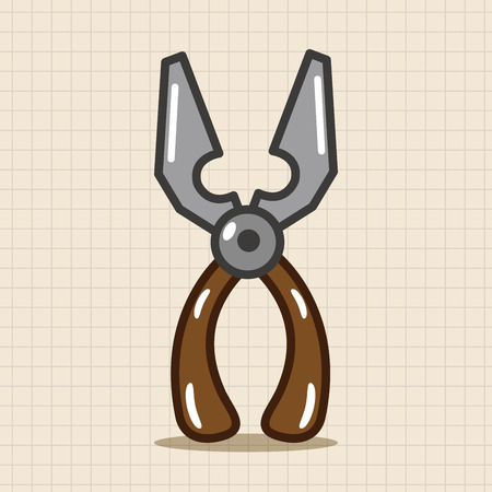 work tool wrench theme elementsのイラスト素材
