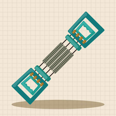 Sports Equipment theme elementsのイラスト素材