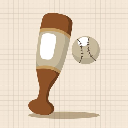 Sports Equipment theme elementsのイラスト素材