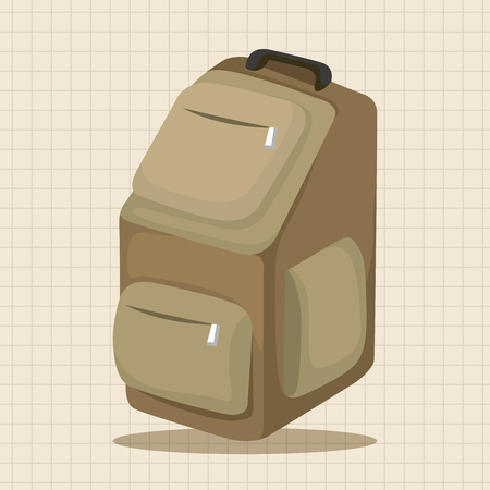 hockey equipment theme elementsのイラスト素材