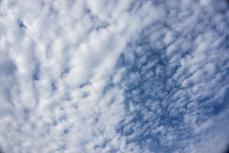Wind blow Cloud in Summerの写真素材