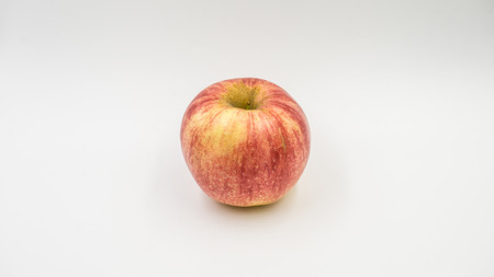 Apple in white Backgroundの写真素材