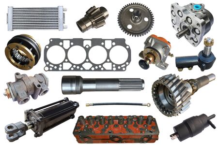 collage parts for autoの写真素材