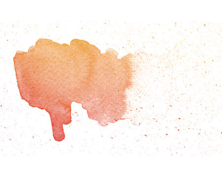 Abstract watercolor on white background and this is watercolor stains.の写真素材