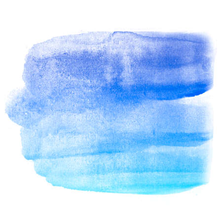 Abstract watercolor on white background and this is watercolor stains.の写真素材