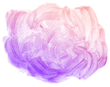 Abstract purple watercolor on white background.This is watercolor splash.It is drawn by hand.の写真素材