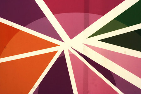 Lines and colorsの写真素材