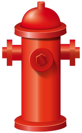 Illustration of a fire hydrantのイラスト素材
