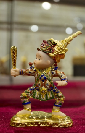Hanuman doll souvenir souvenirs の写真素材