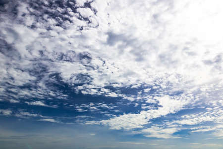 Sky background. Sky and clouds background.Cloudsの写真素材