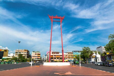 Sao Chingcha landmark of Bangkok ,Thailandのeditorial素材