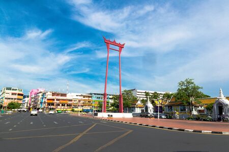 Sao Chingcha landmark of Bangkok ,Thailandのeditorial素材