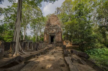 Koh Ker templeの写真素材