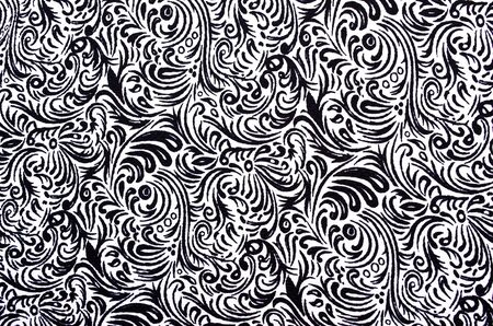 Figure swirls in the fabric