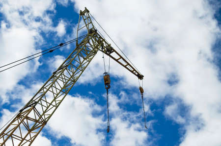 construction craneの写真素材