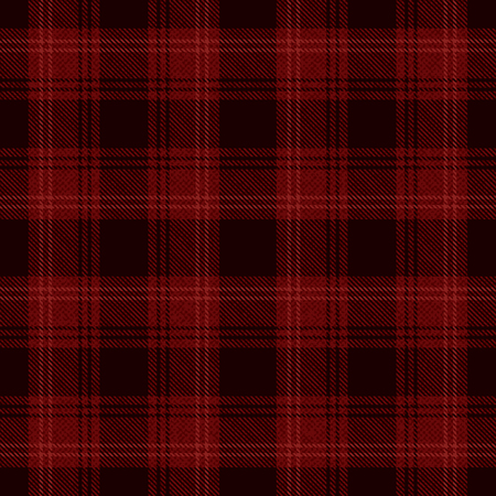 Red textured tartan inspired backgroundのイラスト素材