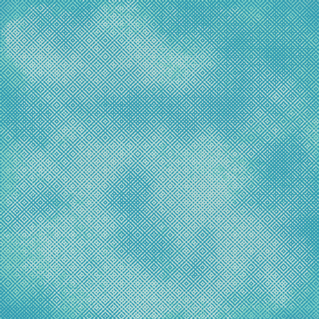 Blue vintage tiled vector pattern backgroundのイラスト素材
