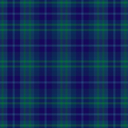 Blue and green plaid tartan seamless pattern backgroundのイラスト素材