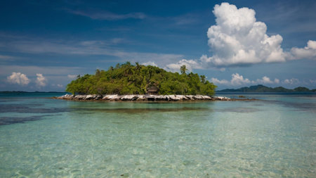 Tropical island in the sea, Koh Lipe, Satun, Thailand