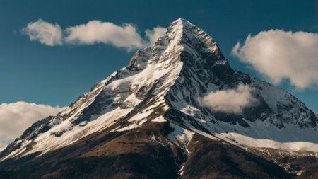 Matterhorn peakの写真素材