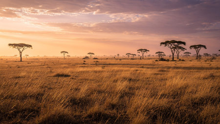 A breathtaking natural landscape with dramatic lighting, vibrant colors, and stunning scenery across diverse environments including mountains, forests, beaches, deserts, and flower fields.