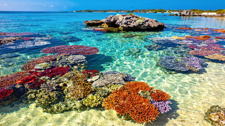 A breathtaking natural landscape with dramatic lighting, vibrant colors, and stunning scenery across diverse environments including mountains, forests, beaches, deserts, and flower fields.