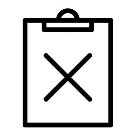 vector clipboard iconのイラスト素材