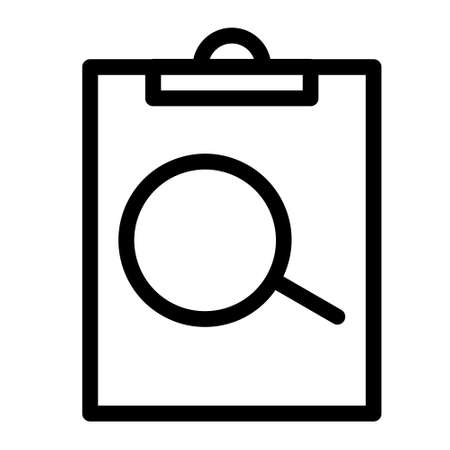 vector clipboard iconのイラスト素材