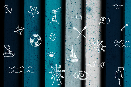 material design wooden backgroundの写真素材