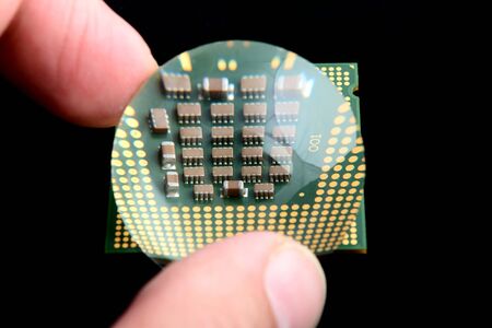 computer processorの写真素材